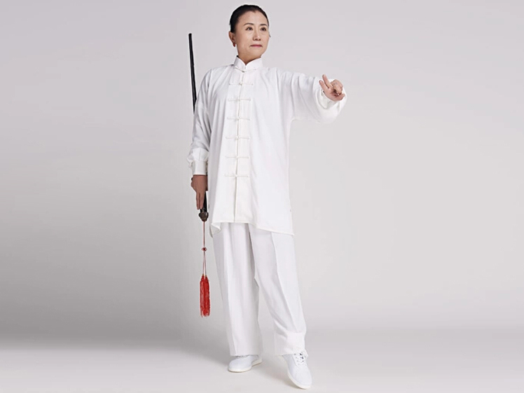 Tai Chi Clothing Long-sleeve Casual Style Linen Suit